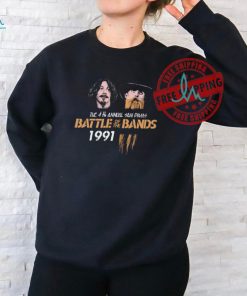 The 4th annual San Dimas battle of the bands 1991 shirt