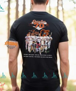 The Baltimore Orioles Celebrate Their 70th Anniversary Unisex T shirt