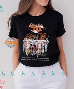 The Baltimore Orioles Celebrate Their 70th Anniversary Unisex T shirt