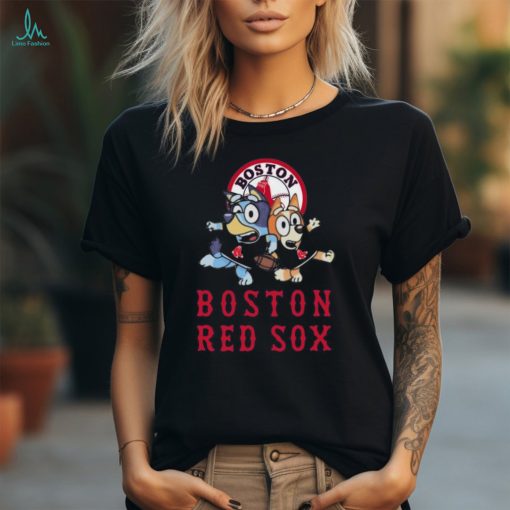 The Bluey Boston Red Sox Logo Shirt