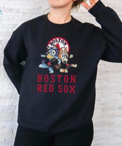 The Bluey Boston Red Sox Logo Shirt