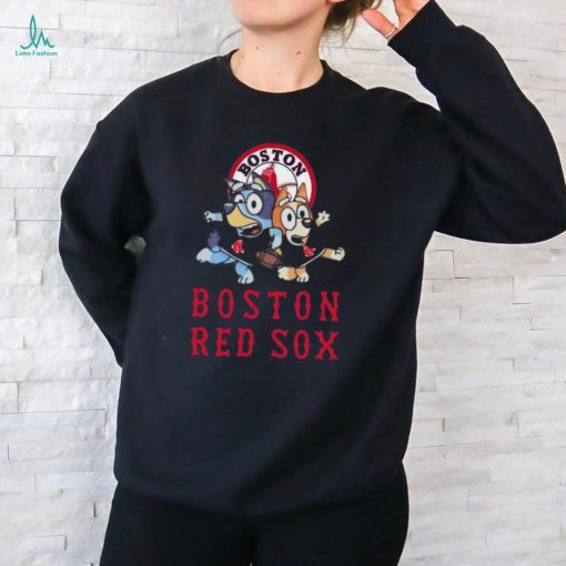 The Bluey Boston Red Sox Logo Shirt