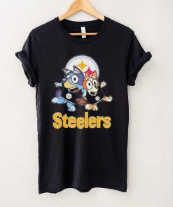 The Bluey Pittsburgh Steelers logo shirt