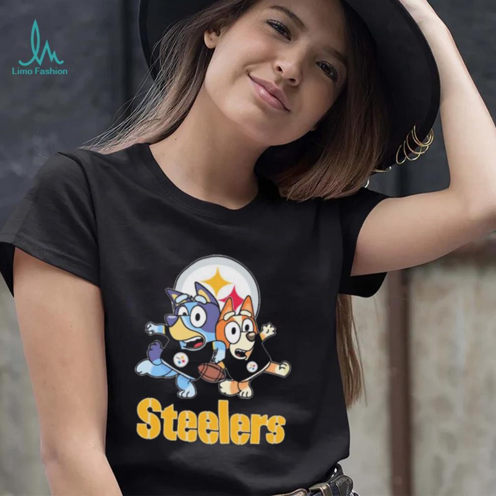 The Bluey Pittsburgh Steelers logo shirt The Bluey Pittsburgh Steelers logo shirt