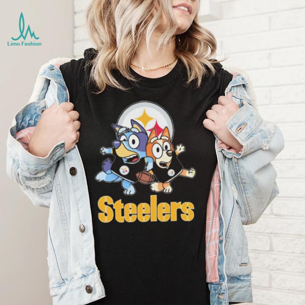 The Bluey Pittsburgh Steelers logo shirt The Bluey Pittsburgh Steelers logo shirt