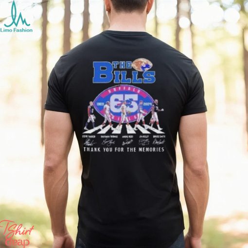 The Buffalo Bills 1959 2024 Abbey Road Thank You For The Memories Shirt