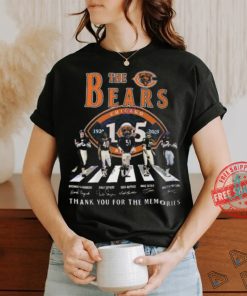 The Chicago Bears 1920 2025 Signature Thank Your For The Memories Unisex T Shirt