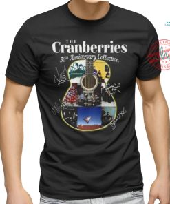 The Cranberries Rock Band 35th Anniversary Collection T Shirt