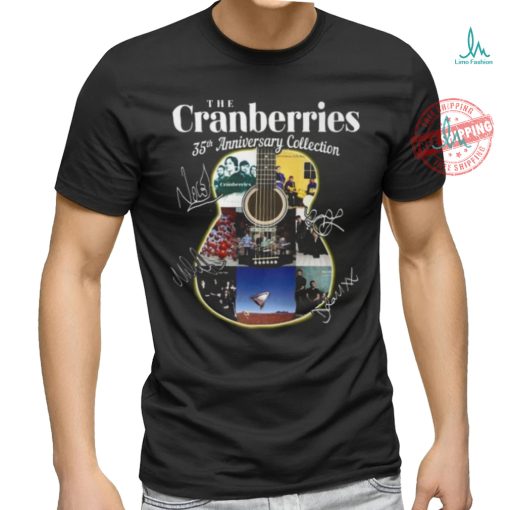 The Cranberries Rock Band 35th Anniversary Collection T Shirt