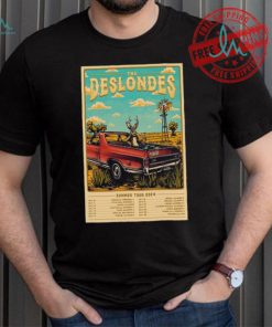 The Deslondes Summer Tour 2024 Poster shirt