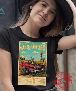 The Deslondes Summer Tour 2024 Poster shirt, hoodie, sweater, long sleeve and tank top The Deslondes Summer Tour 2024 Poster shirt