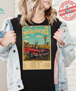 The Deslondes Summer Tour 2024 Poster shirt, hoodie, sweater, long sleeve and tank top The Deslondes Summer Tour 2024 Poster shirt