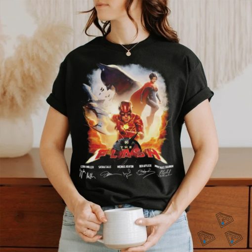 The Flash DC 2024 Signatures Thank You For The Memories Tshirt