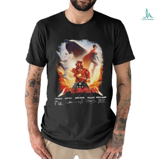 The Flash DC 2024 Signatures Thank You For The Memories Tshirt