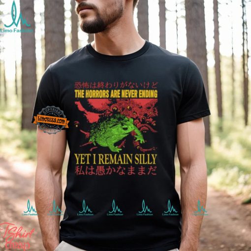 The Horrors Vintage Japanese Frog T Shirt