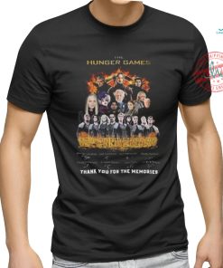 The Hunger Game 12th Anniversary 2012 2024 Signature Thank You For The Memories Unisex T Shirt
