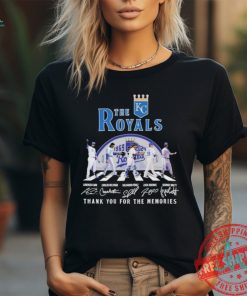 The Kansas City Royals MLB Thank You For The Memories T Shirt