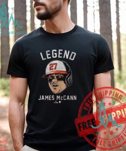 The Legend Of James Mccann Shirt