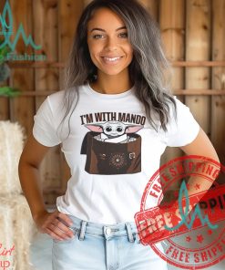 The Mandalorian I'm With Mando White T Shirt, hoodie, sweater, long sleeve and tank top The Mandalorian I'm With Mando White T Shirt