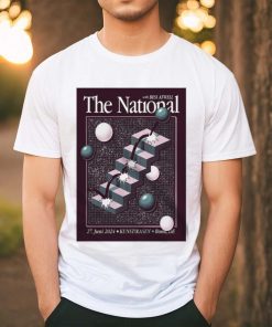 The National June 27 2024 Kunst Rasen Bonn DE Tour T Shirt