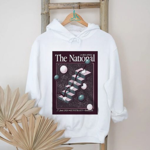The National June 27 2024 Kunst Rasen Bonn DE Tour T Shirt