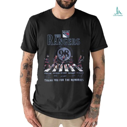 The New York Rangers Signature Thank You For The Memories Unisex T Shirt