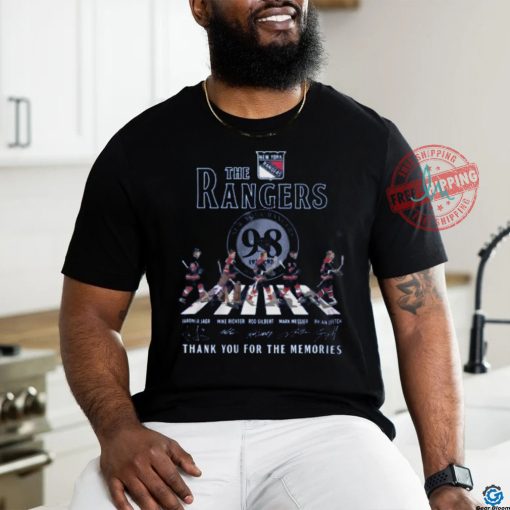 The New York Rangers Signature Thank You For The Memories Unisex T Shirt