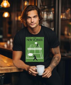 The New Yorker July 2024 Tennis Poster shirt