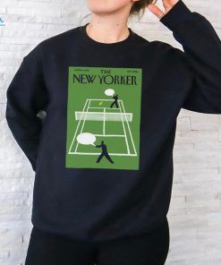 The New Yorker July 2024 Tennis Poster shirt