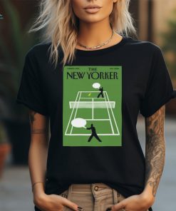 The New Yorker July 2024 Tennis Poster shirt