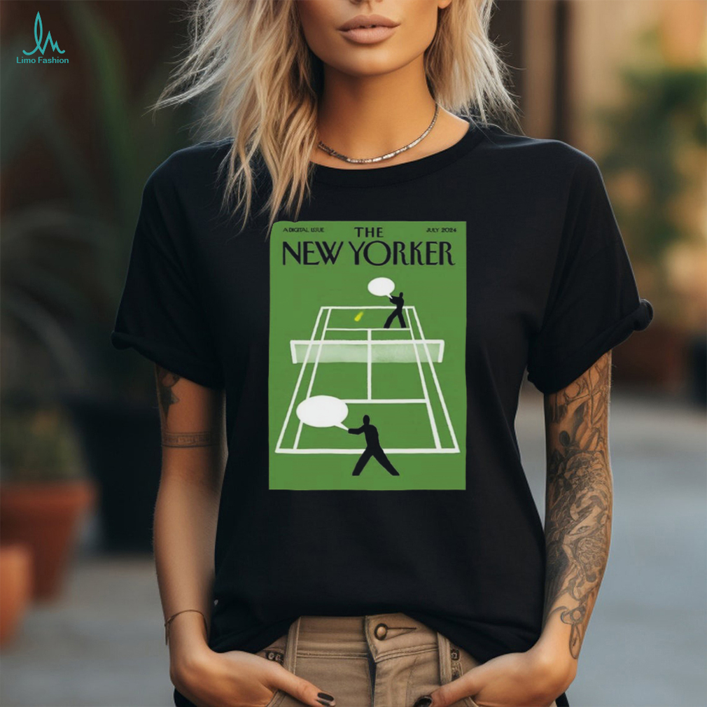 The New Yorker July 2024 Tennis Poster shirt The New Yorker July 2024 Tennis Poster shirt