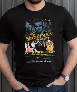 The Nightman Cometh 20th Anniversary 2005 2025 Signatures shirt