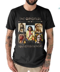 The Original Founding Fathers Native American V neck T Shirt