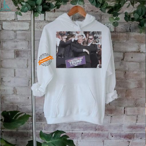 The Picture Of Trump Bleeding From His Ear Trump Wins The Election In Butler Pa T Shirt