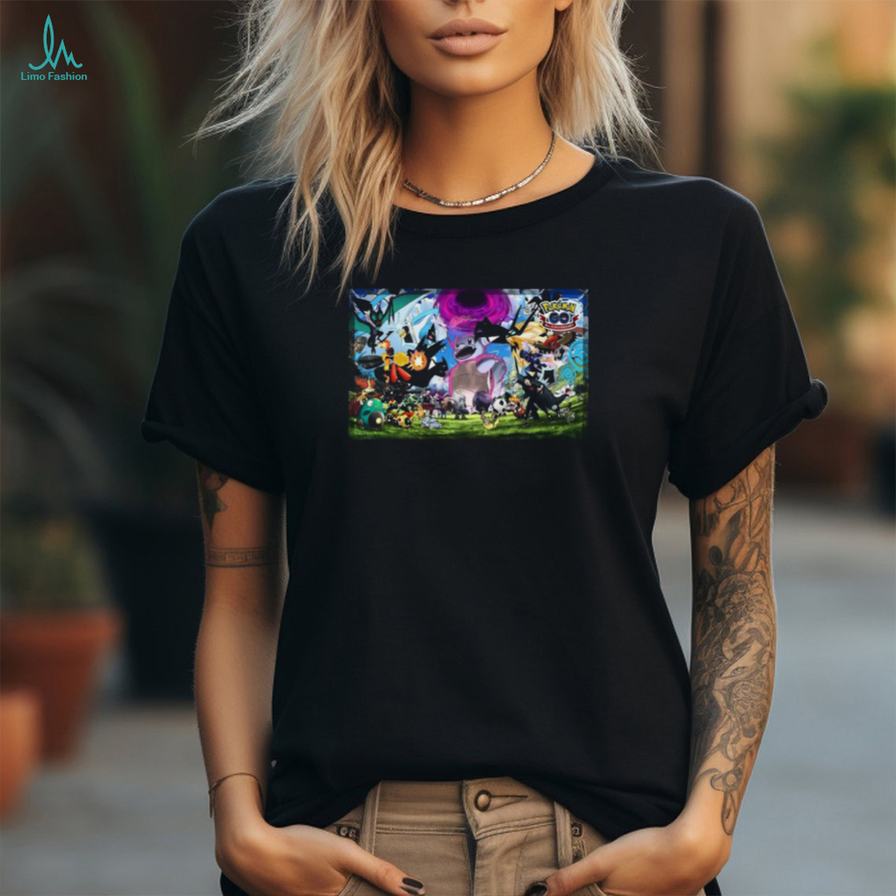 The Pokemon GO 8th Anniversary Poster Shirt The Pokemon GO 8th Anniversary Poster Shirt