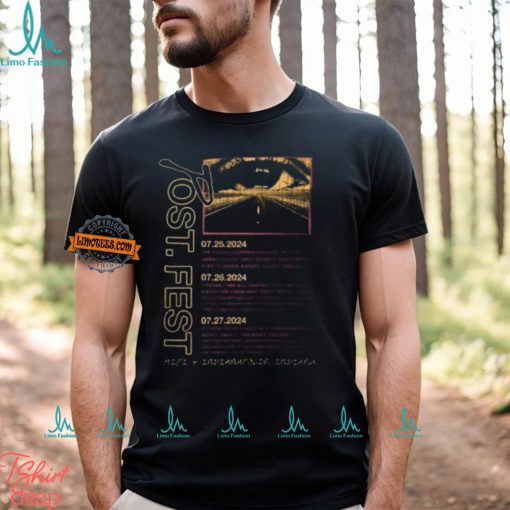 The Post Festival 2024 Eye Logo Indianapolis Indiana From From 25 27 July Unisex T Shirt