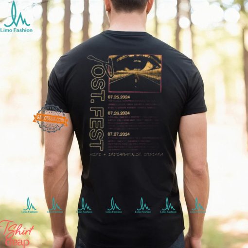 The Post Festival 2024 Eye Logo Indianapolis Indiana From From 25 27 July Unisex T Shirt