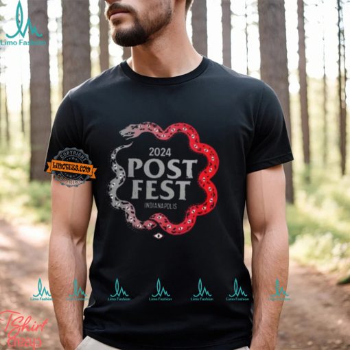 The Post Festival 2024 Snake Logo Indianapolis Indiana On 25 27 July 2024 Unisex T Shirt