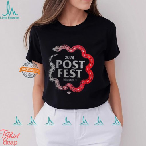 The Post Festival 2024 Snake Logo Indianapolis Indiana On 25 27 July 2024 Unisex T Shirt