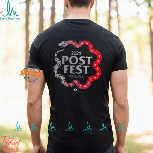 The Post Festival 2024 Snake Logo Indianapolis Indiana On 25 27 July 2024 Unisex T Shirt