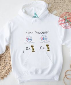 The Process Philadelphia 76ers how it started how its going shirt