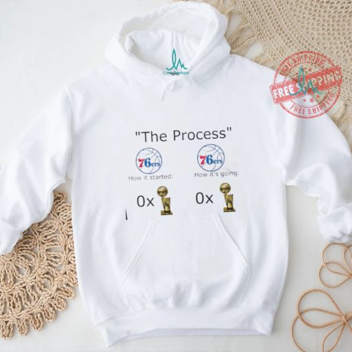 The Process Philadelphia 76ers how it started how its going shirt