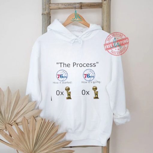 The Process Philadelphia 76ers how it started how its going shirt
