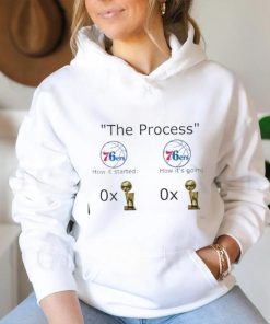 The Process Philadelphia 76ers how it started how its going shirt