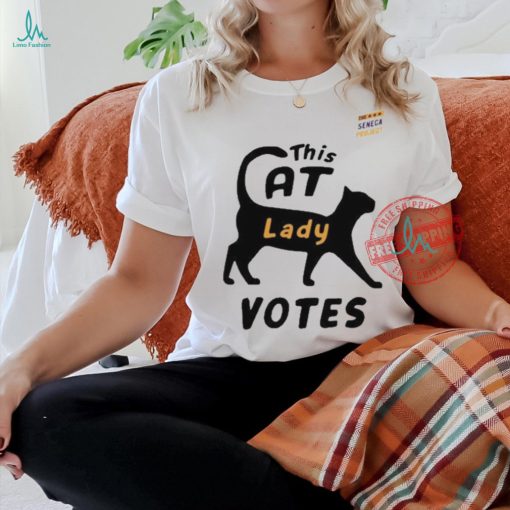 The Seneca Project This Cat Lady Votes Shirt