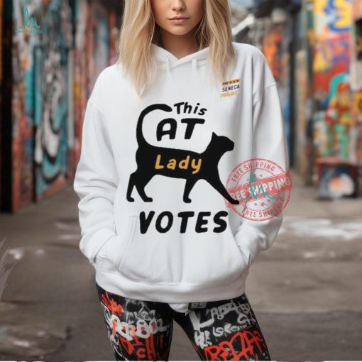 The Seneca Project This Cat Lady Votes Shirt