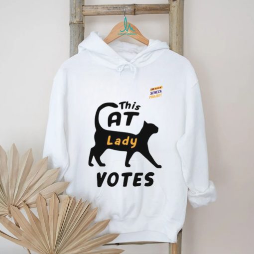 The Seneca Project This Cat Lady Votes Tee shirt