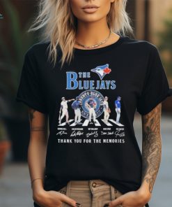The Toronto Blue Jays Abbey Road Thank You For The Memories Signatures Shirt