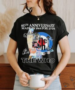 The Who 60th Anniversary Made In 1964 For 2024 The Memories T Shirt