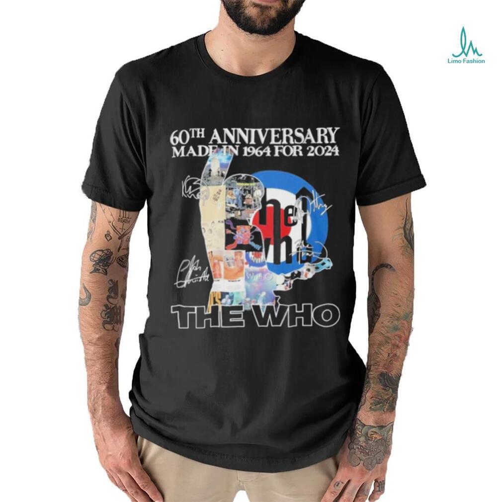 The Who 60th Anniversary Made In 1964 For 2024 The Memories T Shirt The Who 60th Anniversary Made In 1964 For 2024 The Memories T Shirt